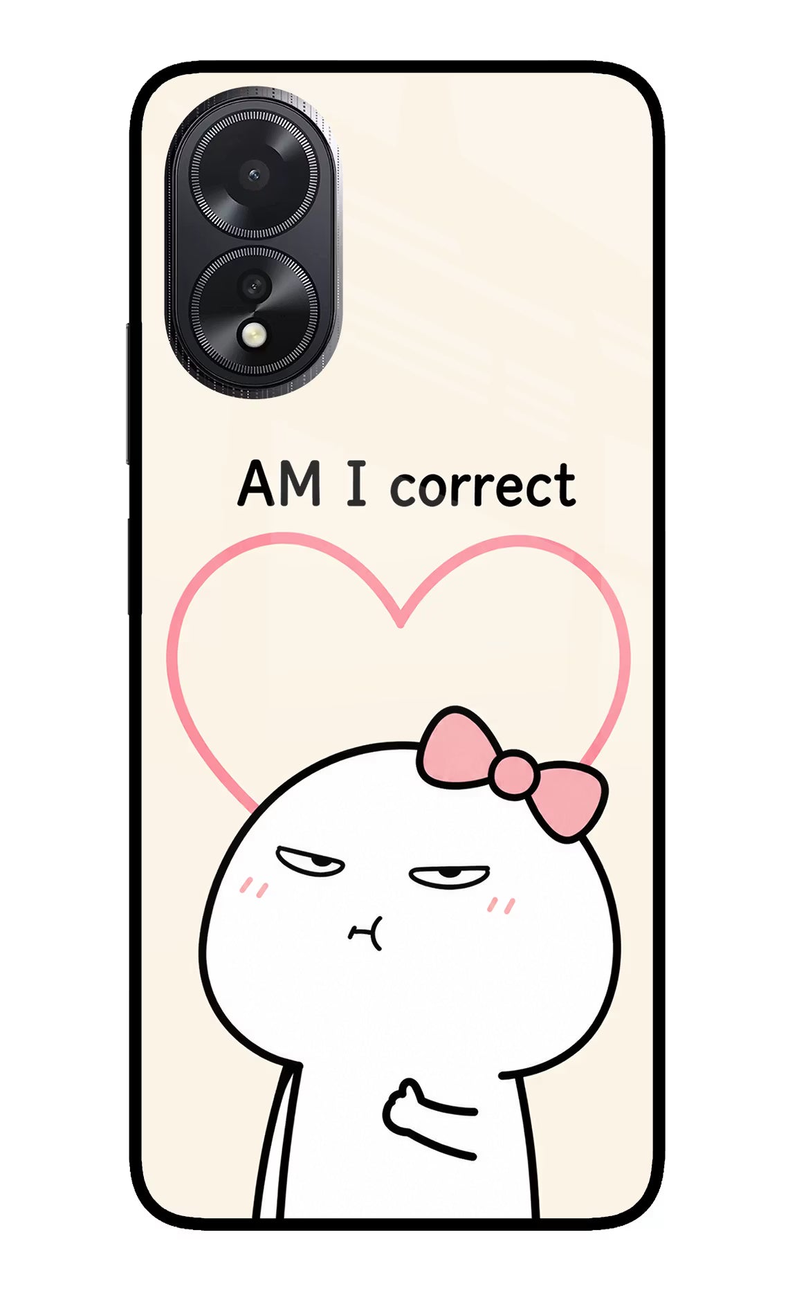 Always Right Oppo A18/Oppo A38 Glass Case