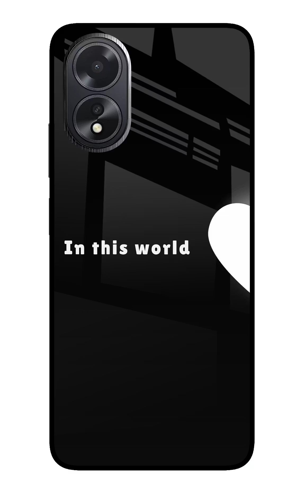 This World Oppo A18/Oppo A38 Glass Case
