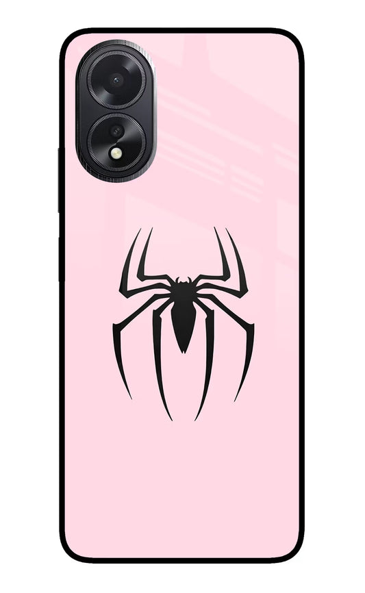 Peter Symbol Oppo A18/Oppo A38 Glass Case