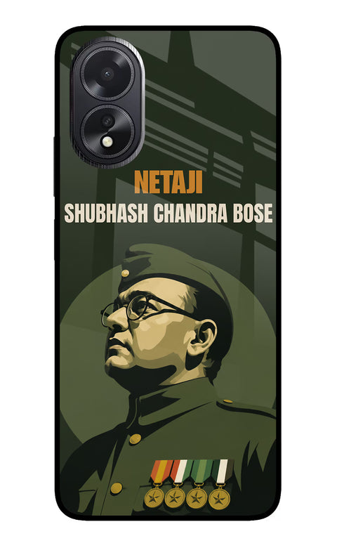 Netaji Legacy Oppo A18/Oppo A38 Glass Case