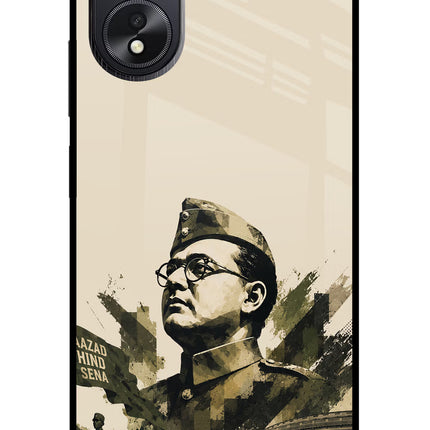 Netaji Rising Oppo A18/Oppo A38 Glass Case