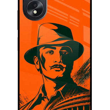 Bhagat Singh Legacy Oppo A18/Oppo A38 Glass Case