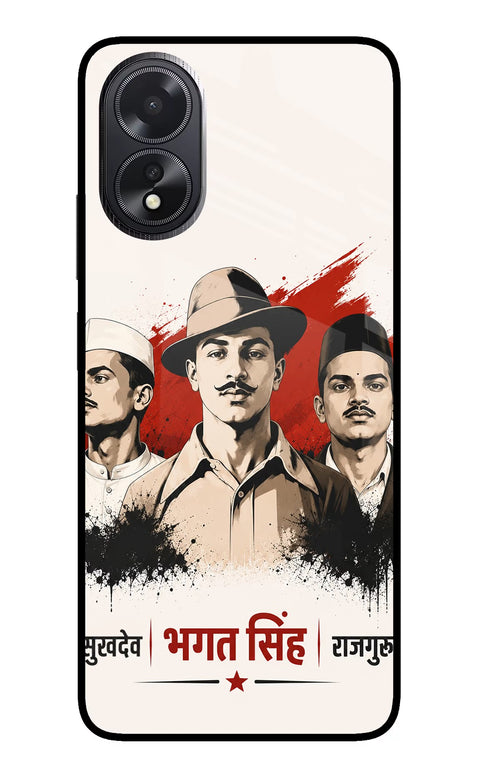 Sardar Patel Iron Will Oppo A18/Oppo A38 Glass Case