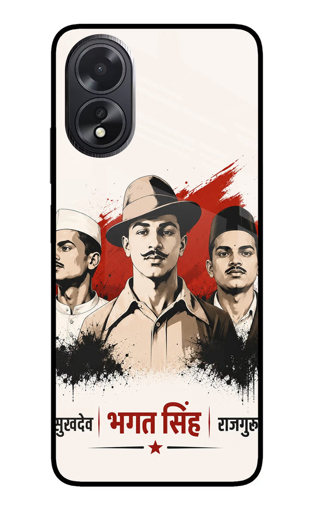 Sardar Patel Iron Will Oppo A18/Oppo A38 Glass Case
