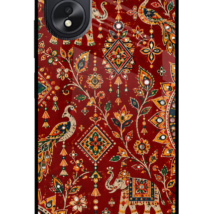 Laal Riwaaz Oppo A18/Oppo A38 Glass Case