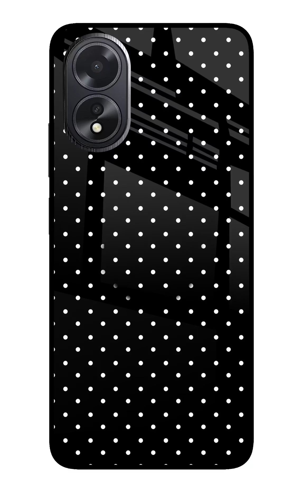 White Dots Oppo A18/Oppo A38 Pop Case by Casekaro