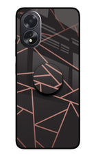 Geometric Pattern Oppo A18/Oppo A38 Pop Case by Casekaro