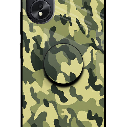 Camouflage Oppo A18/Oppo A38 Pop Case by Casekaro
