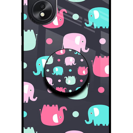 Baby Elephants Oppo A18/Oppo A38 Pop Case by Casekaro