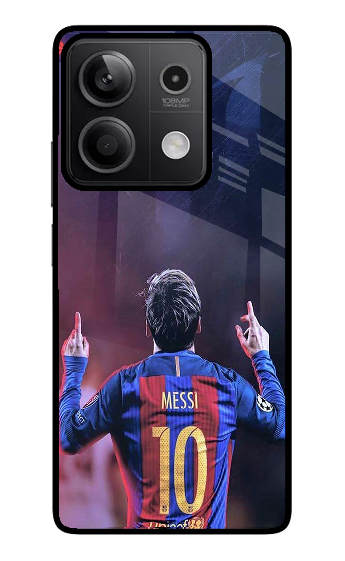 Messi Redmi Note 13 5G Glass Case