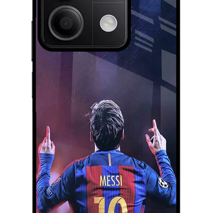 Messi Redmi Note 13 5G Glass Case