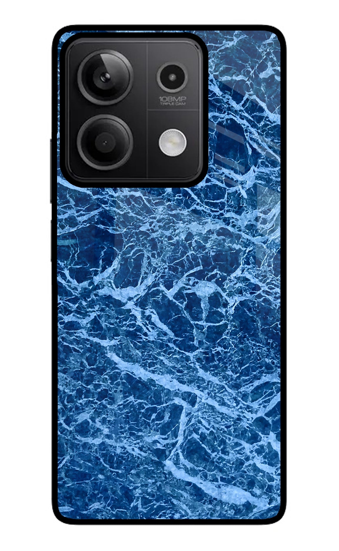 Blue Marble Redmi Note 13 5G Glass Case