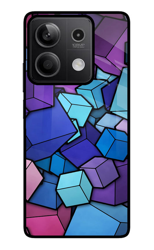 Cubic Abstract Redmi Note 13 5G Glass Case