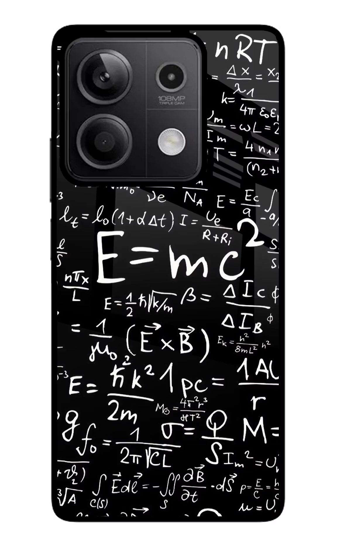 Physics Formula Redmi Note 13 5G Glass Case