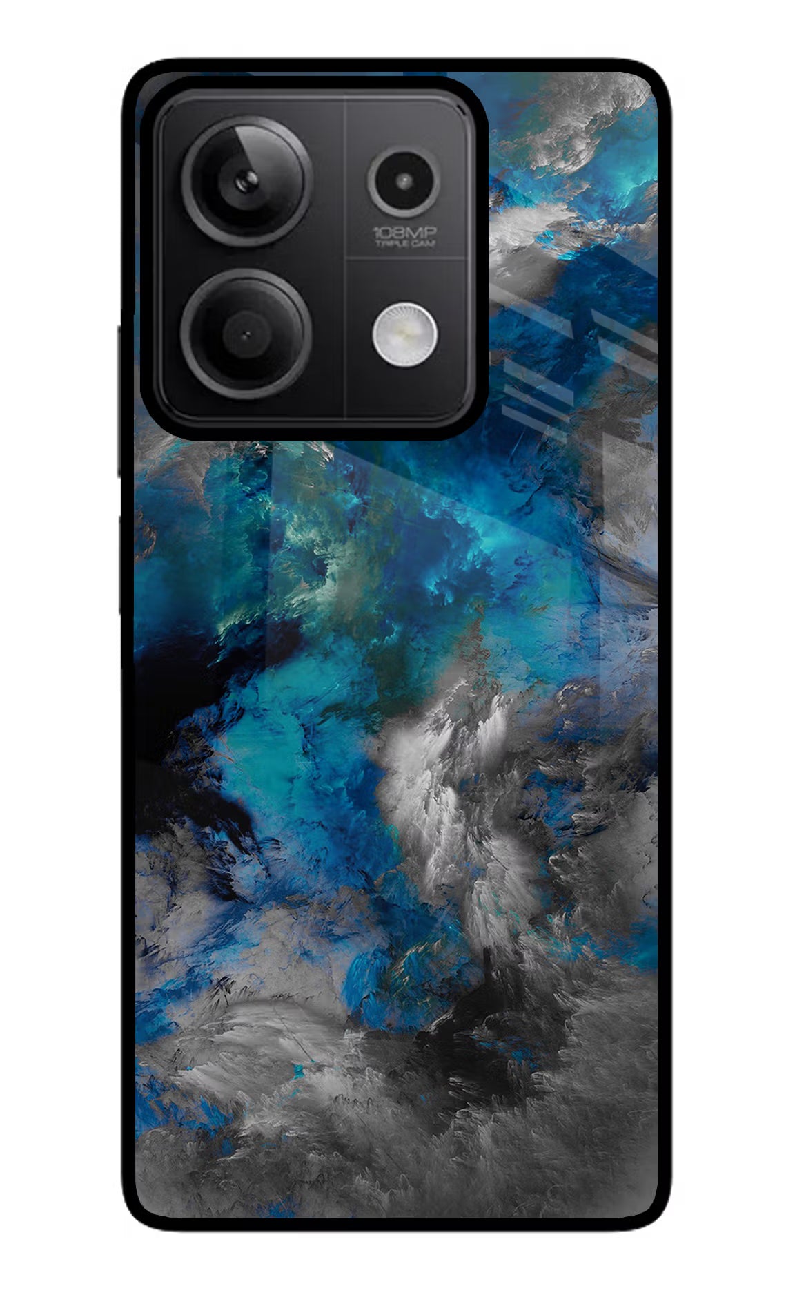 Artwork Redmi Note 13 5G Glass Case Back Cover by Casekaro