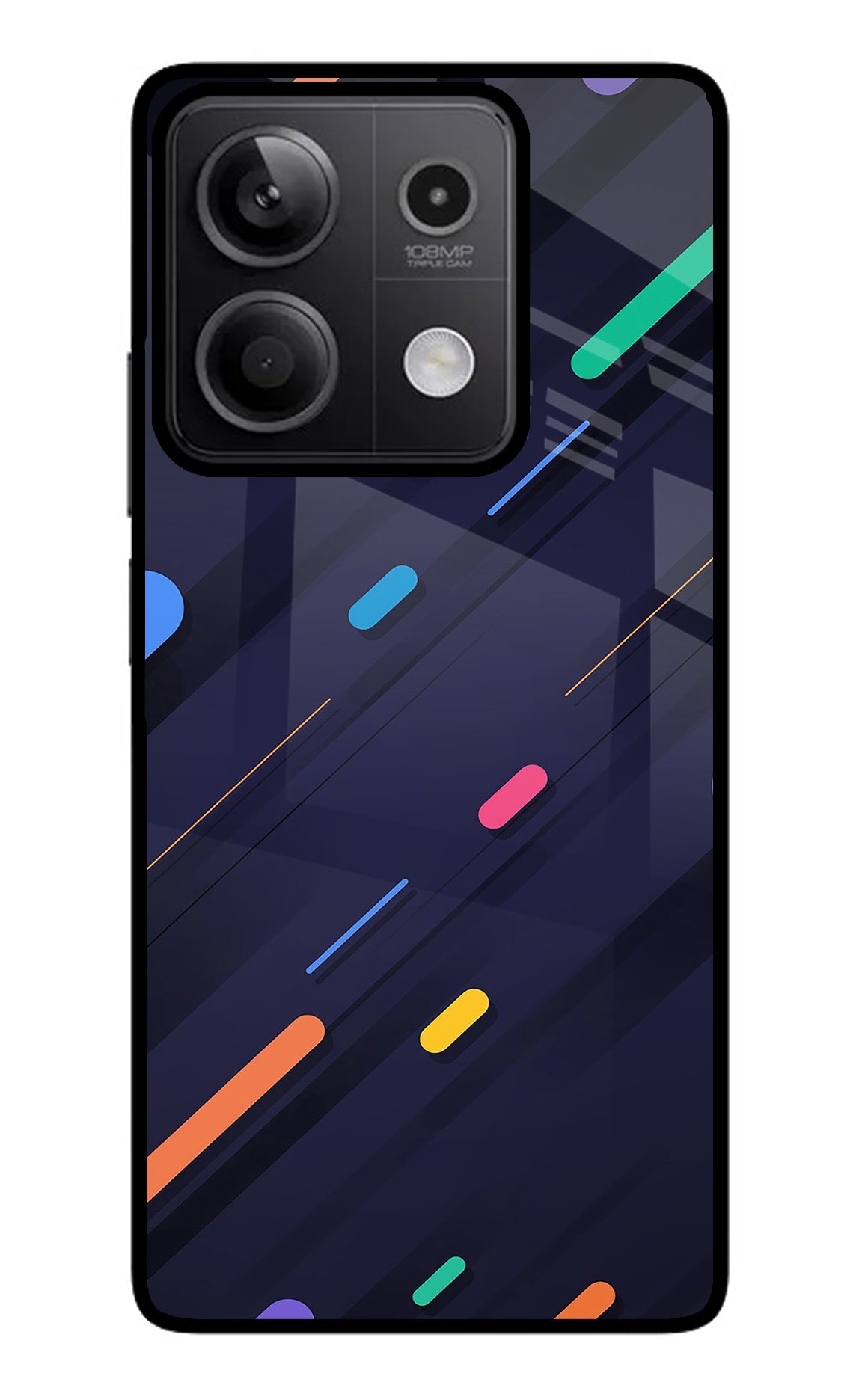 Abstract Design Redmi Note 13 5G Back Cover