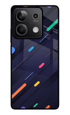 Abstract Design Redmi Note 13 5G Glass Case