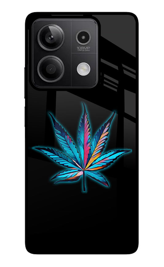 Weed Redmi Note 13 5G Glass Case