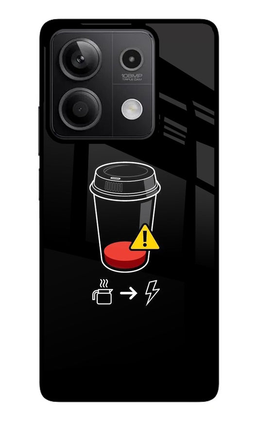 Coffee Redmi Note 13 5G Glass Case