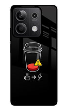 Coffee Redmi Note 13 5G Glass Case