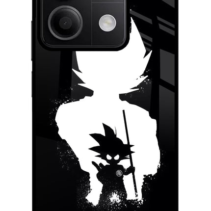 Goku Shadow Redmi Note 13 5G Glass Case