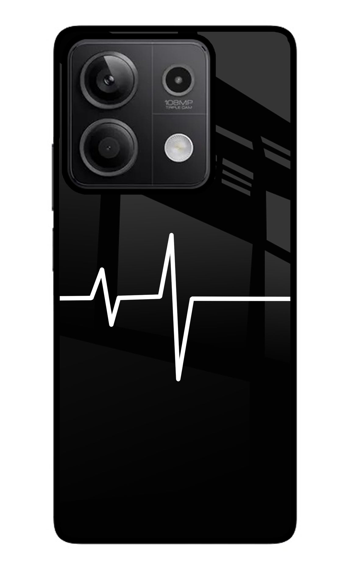 Heart Beats Redmi Note 13 5G Glass Case