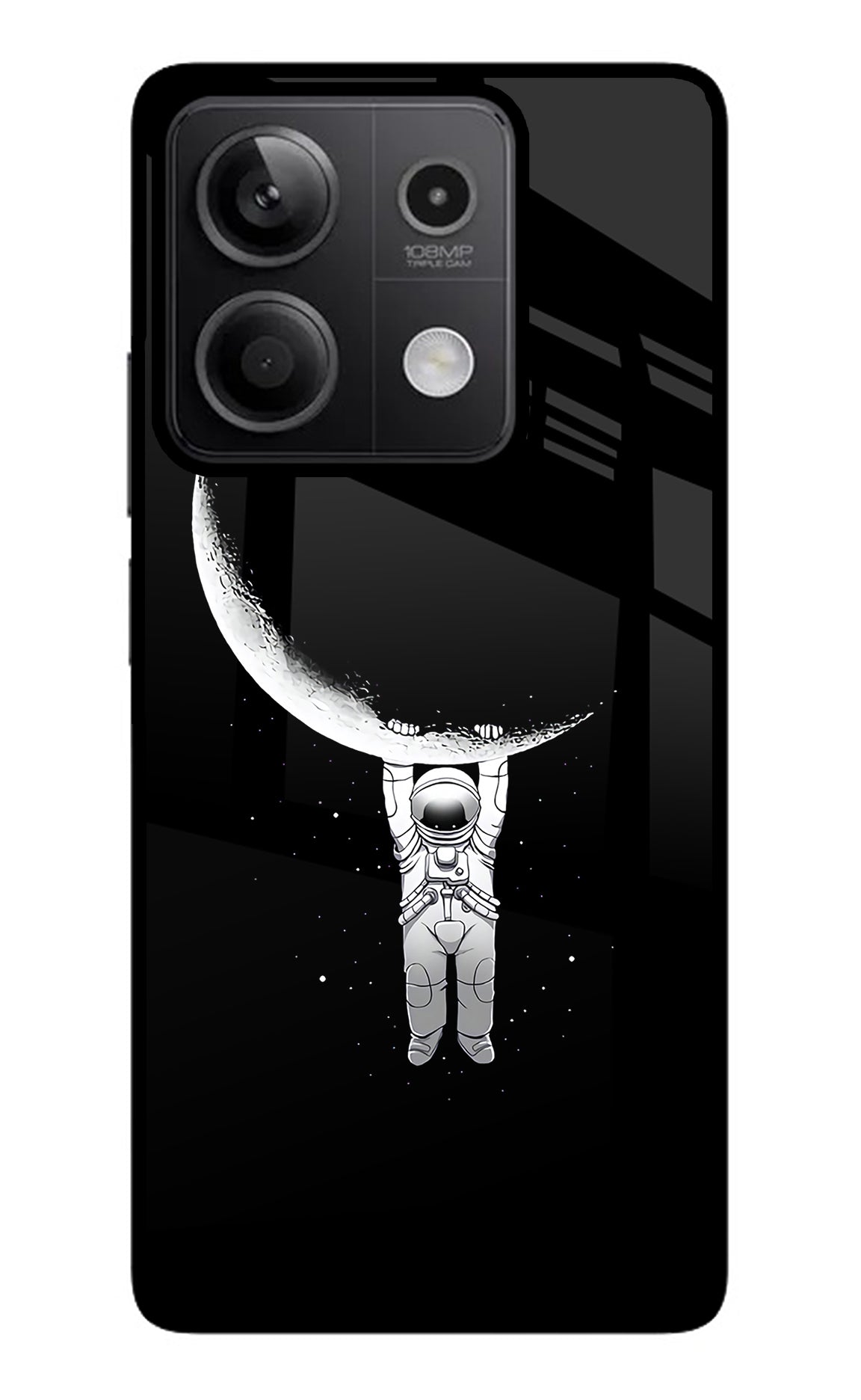 Moon Space Redmi Note 13 5G Glass Case