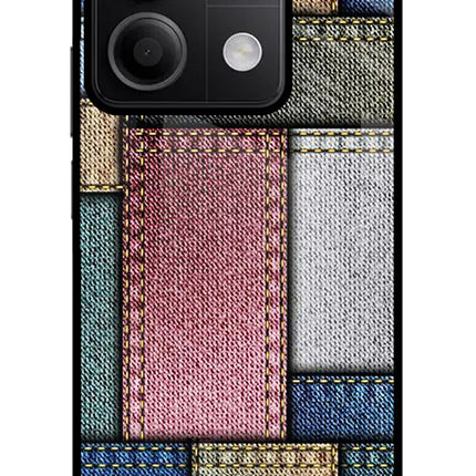 Multicolor Jeans Redmi Note 13 5G Glass Case