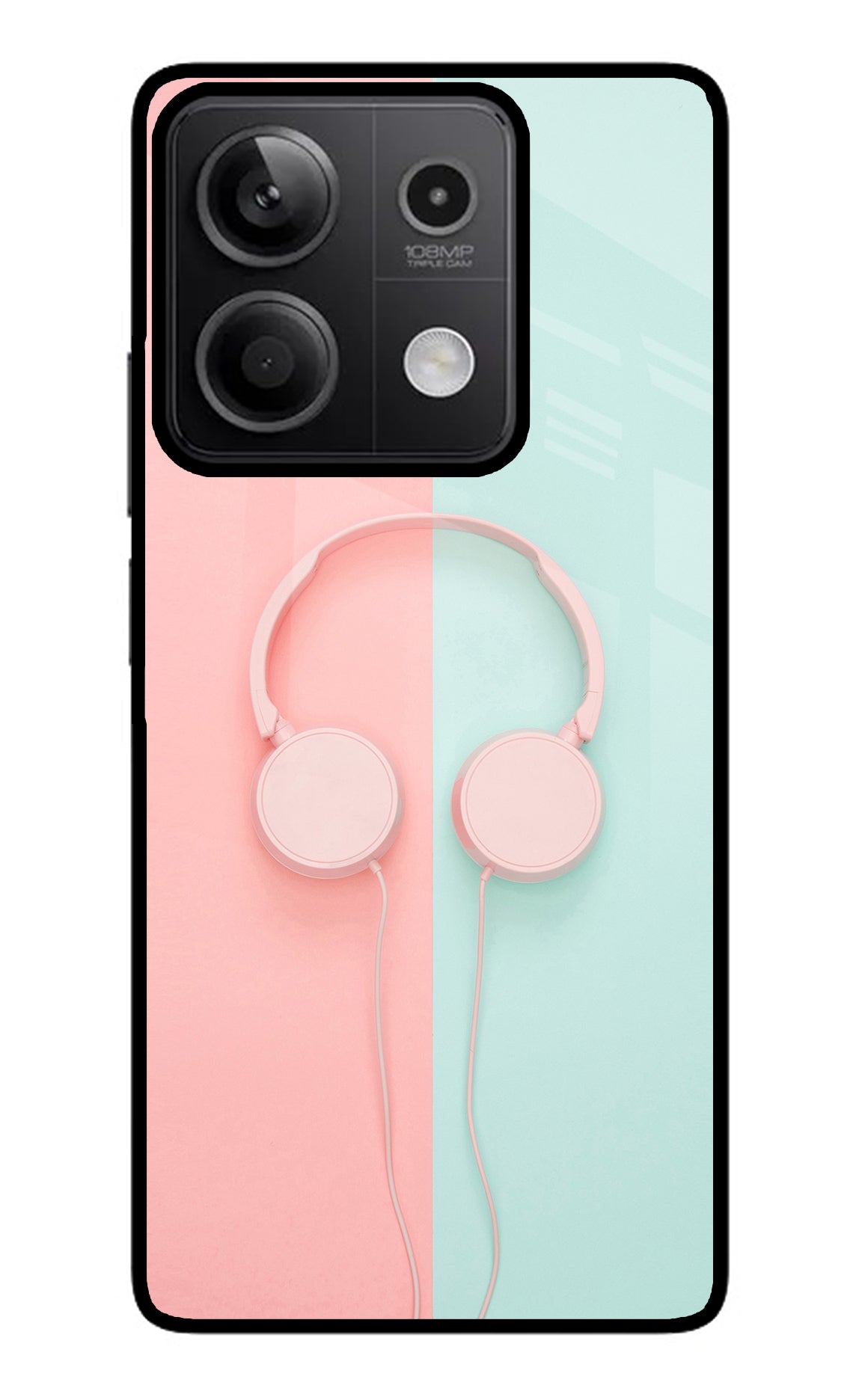 Music Lover Redmi Note 13 5G Glass Case