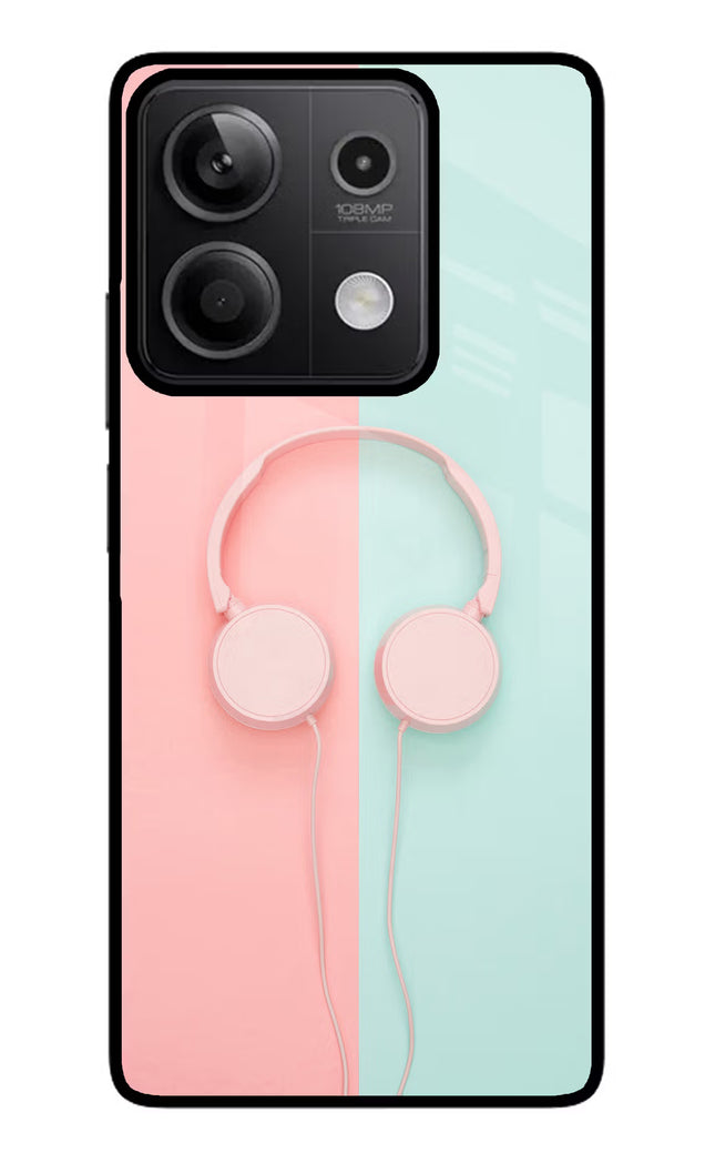 Music Lover Redmi Note 13 5G Glass Case