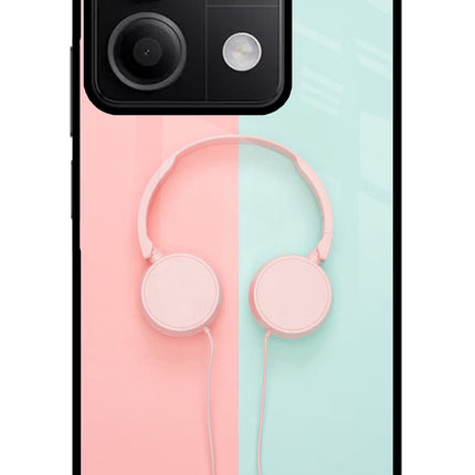 Music Lover Redmi Note 13 5G Glass Case Back Cover by Casekaro