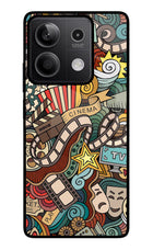 Cinema Abstract Redmi Note 13 5G Glass Case