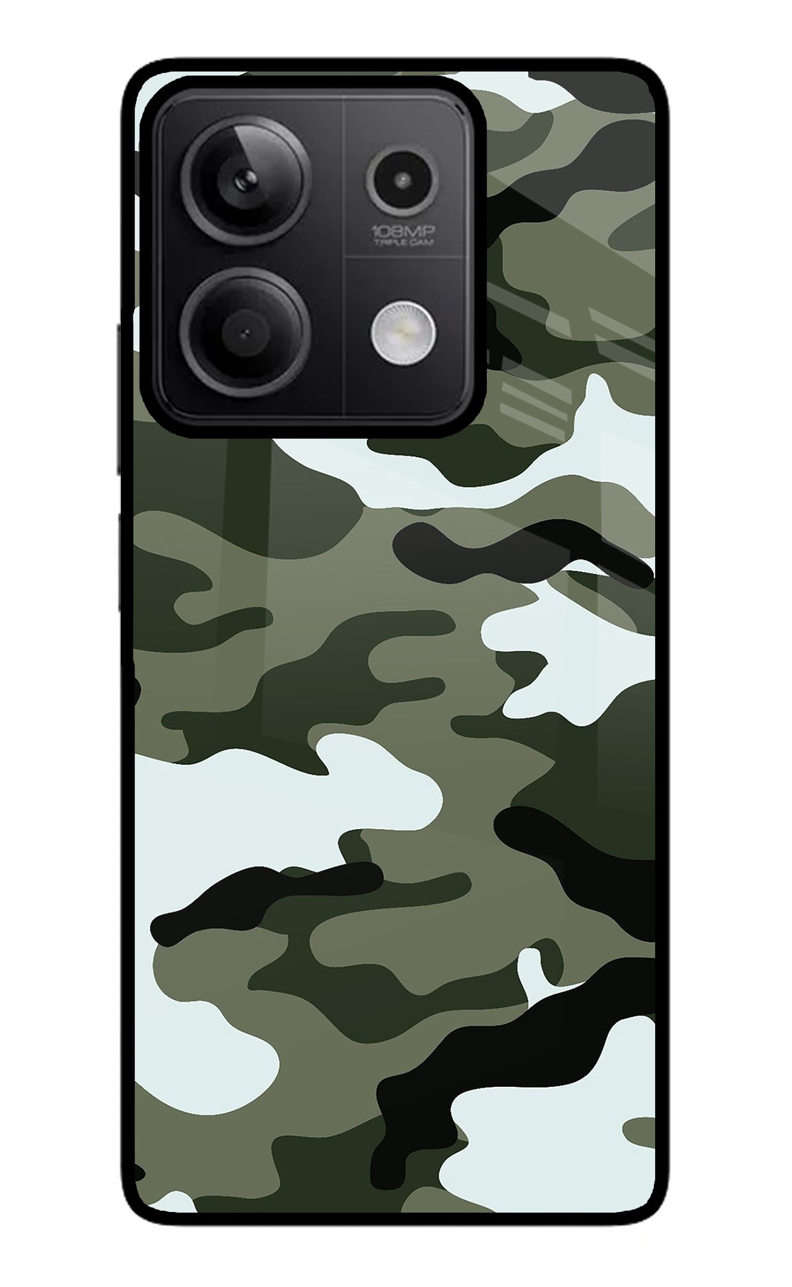 Camouflage Redmi Note 13 5G Back Cover