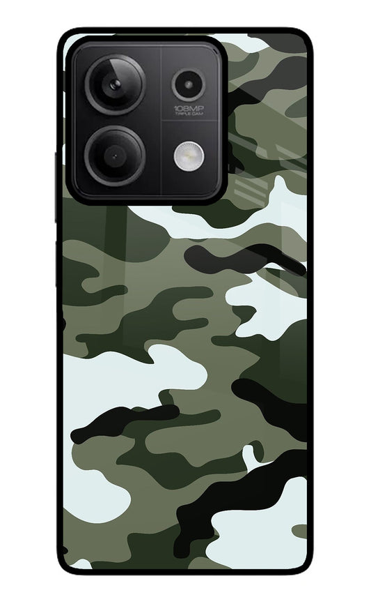 Camouflage Redmi Note 13 5G Glass Case