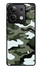 Camouflage Redmi Note 13 5G Glass Case