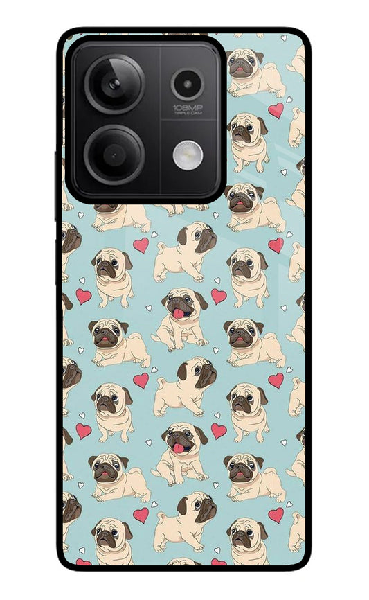 Pug Dog Redmi Note 13 5G Glass Case