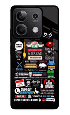 FRIENDS Redmi Note 13 5G Glass Case