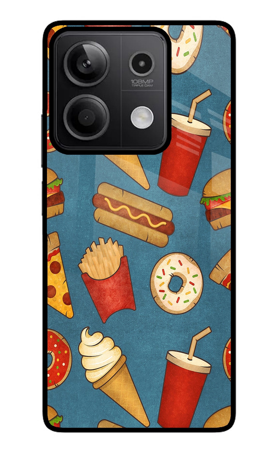 Foodie Redmi Note 13 5G Back Cover