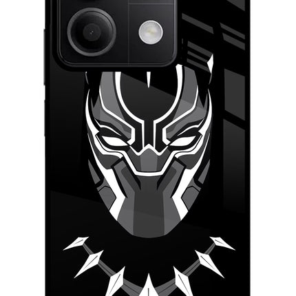 Black Panther Redmi Note 13 5G Glass Case