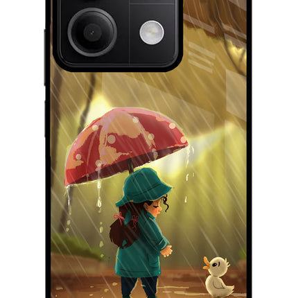 Rainy Day Redmi Note 13 5G Glass Case