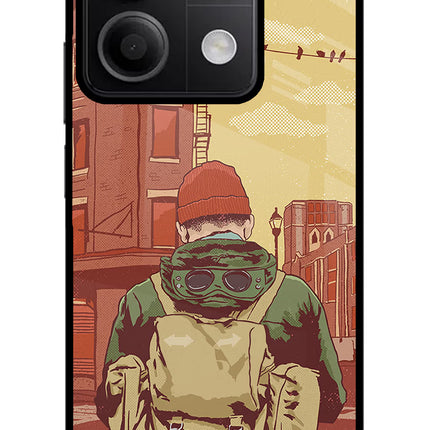 Adventurous Redmi Note 13 5G Glass Case