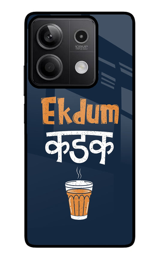 Ekdum Kadak Chai Redmi Note 13 5G Glass Case