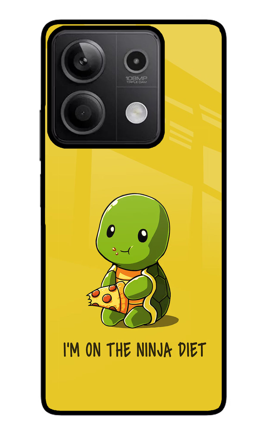 I'm on Ninja Diet Redmi Note 13 5G Back Cover, Metal case