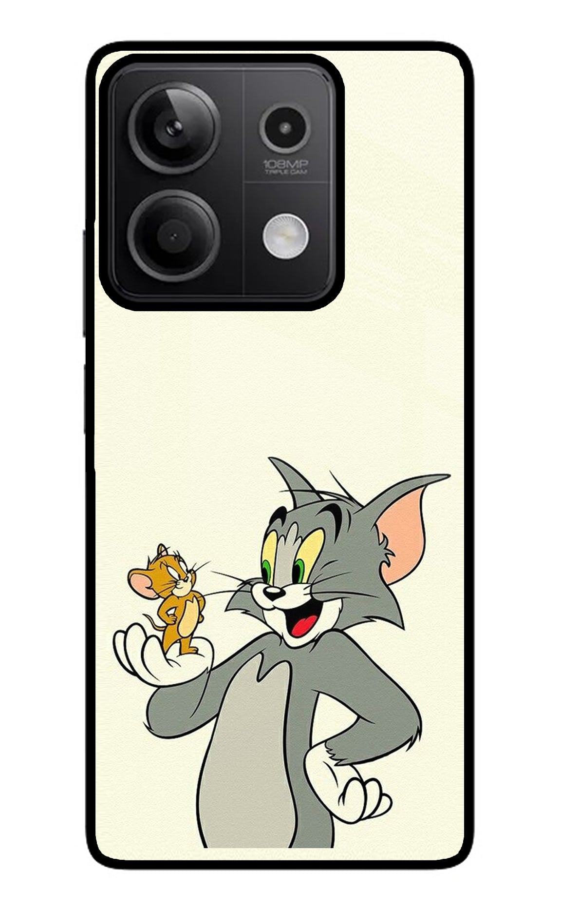 Tom & Jerry Redmi Note 13 5G Glass Case