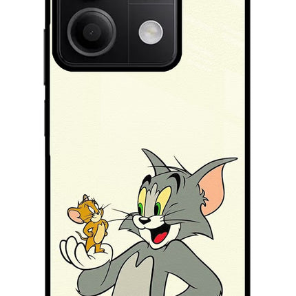 Tom & Jerry Redmi Note 13 5G Glass Case