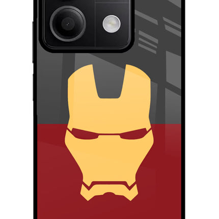 Ironman Redmi Note 13 5G Glass Case Back Cover by Casekaro