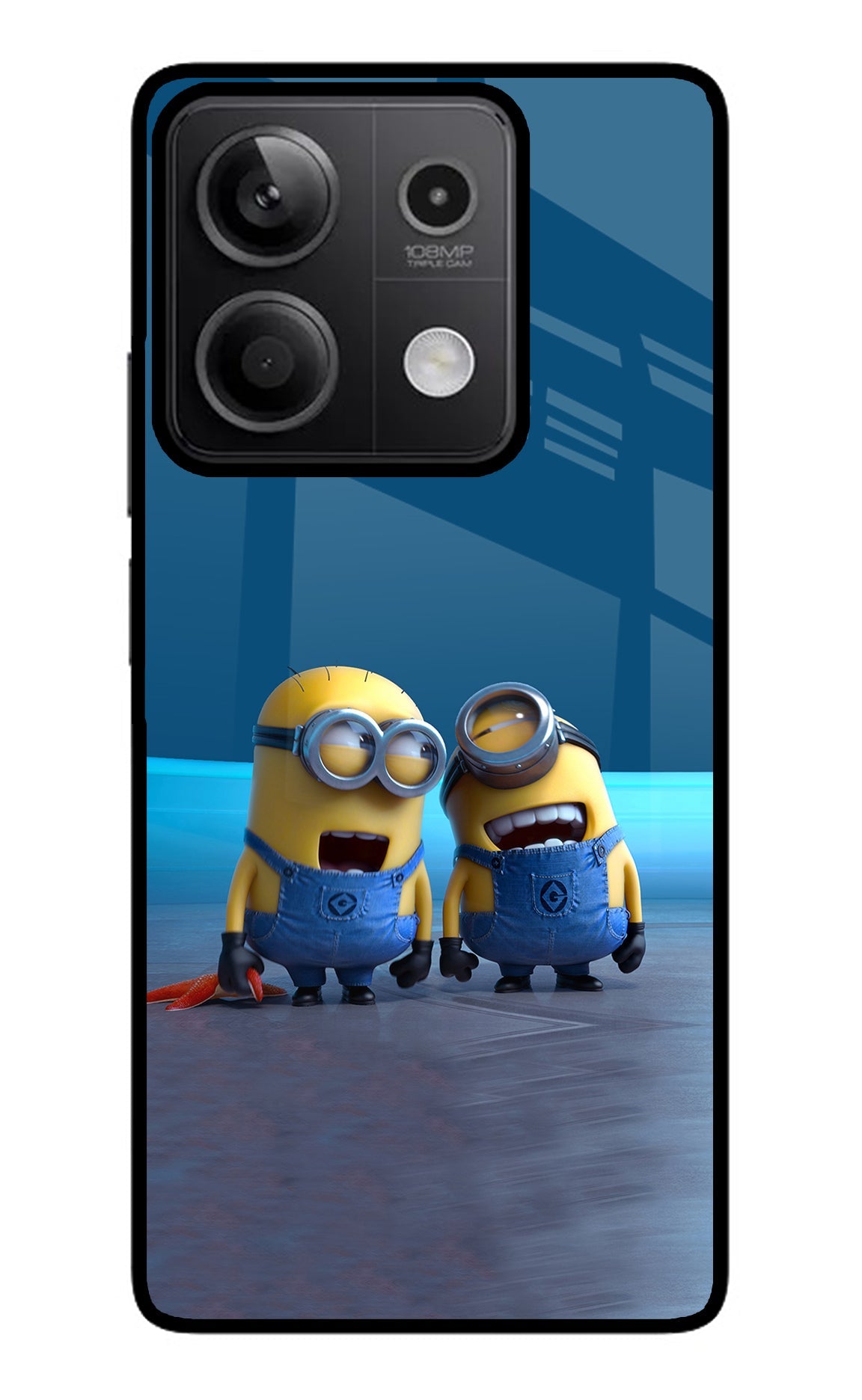 Minion Laughing Redmi Note 13 5G Back Cover