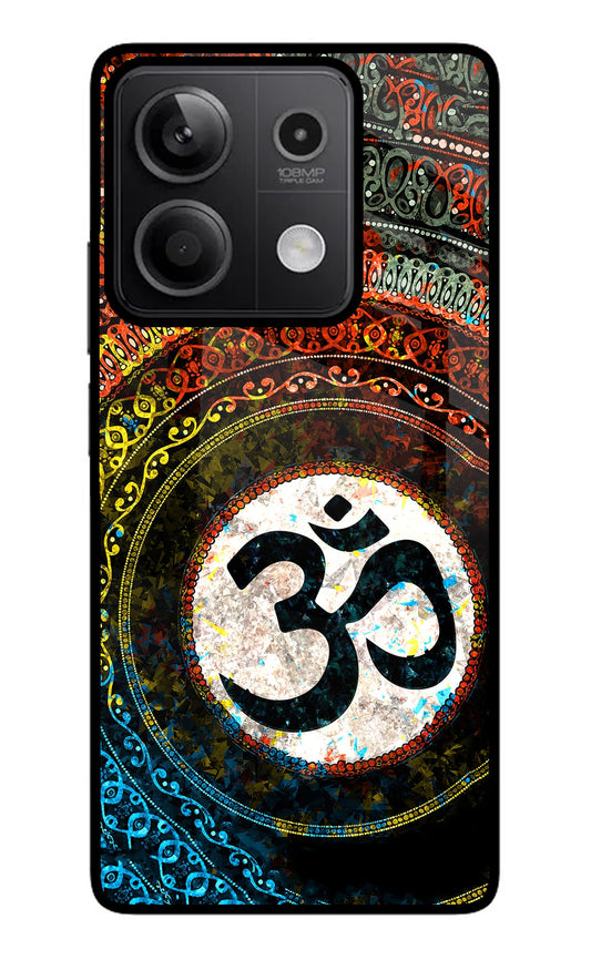 Om Cultural Redmi Note 13 5G Glass Case