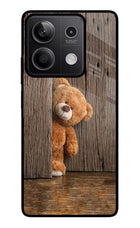 Teddy Wooden Redmi Note 13 5G Glass Case