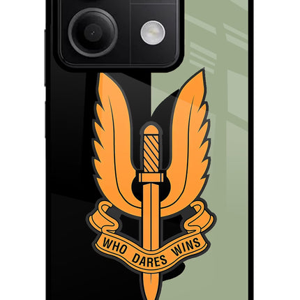 Balidan Logo Redmi Note 13 5G Glass Case